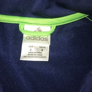 neon green adidas jacket